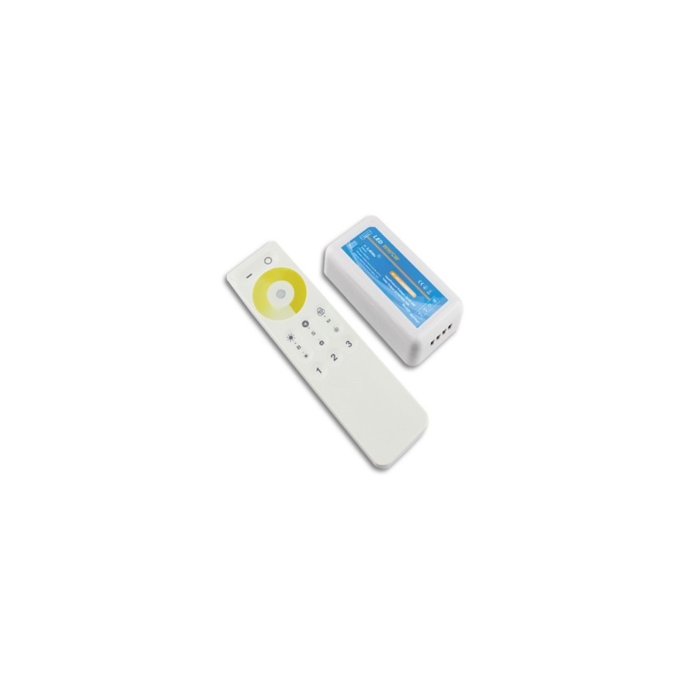 CCT controller med fjernbetjening - trådløs RF, 12V/24V (144W/288W)