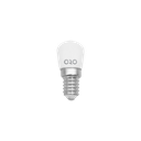 1.8W LED køleskabspære med E14 fatning, T20 form - 230V, 130lm, RA80