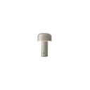 LEDlife Mushroom bordlampe - Sølv, genopladelig, touch dæmpbar, IP20, 3W, 100lm, RA90