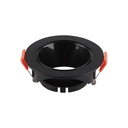 GU10 lampe - sort ramme, sort reflektor, V-Tac Pro serie med 3 års garanti