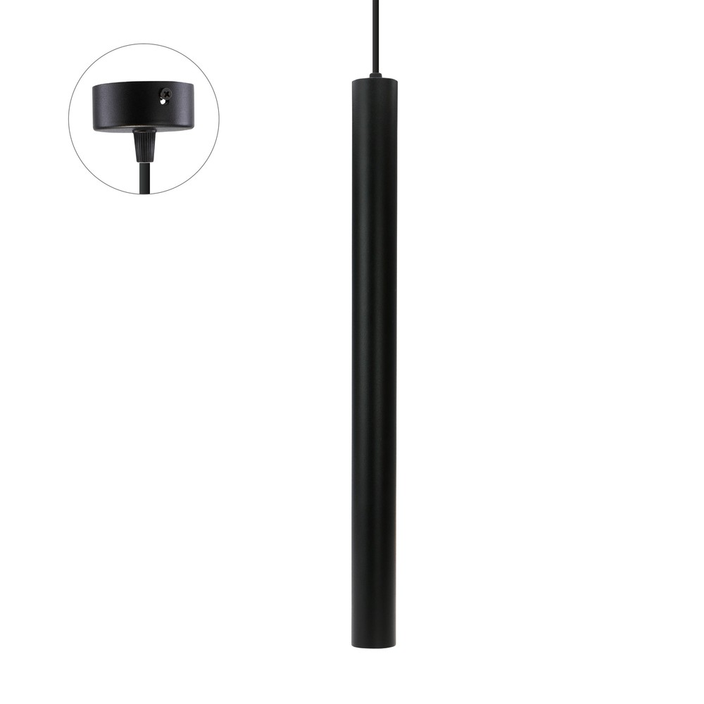 Spectrum Pendellampe - Sort, Ø4 cm, GU10, 230V, 5 års producentgaranti