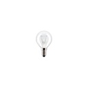40W SOLEO E14 glødetråd pære, 260lm, dæmpbar, P45 - 420lm, energibesparende lyskilde til din lampe