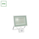 NOCTIS LUX 3 PROJEKTØR 50W 230V IP44 HVID m/PIR-sensor. 4700lm, RA70. 180x215x53mm.