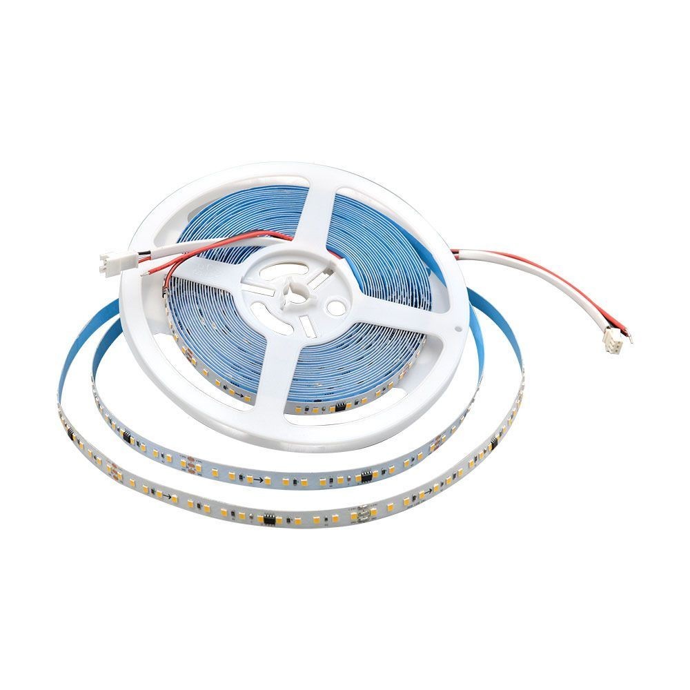 V-Tac 10W/m LED strip IC løbelys - 10m, inkl. kontroller, 120 LED pr. meter, 24V