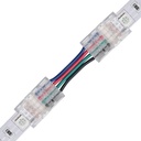 Slim LED strip med ledning - 10mm, RGB, IP20, 5V-24V