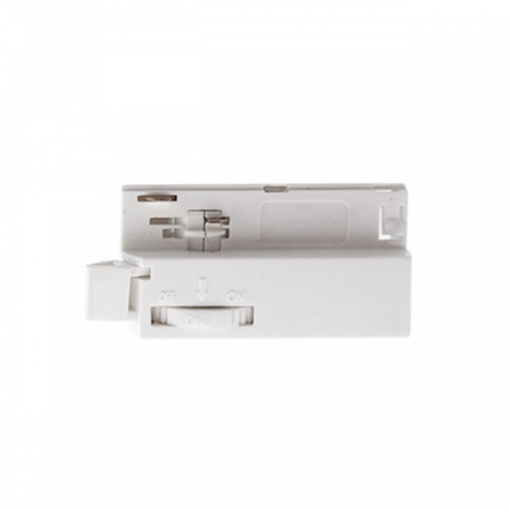 SPS 2 Adapter 1-faset, hvid Spectrum - Strømkonverter til 1-faset brug med hvidt design fra Spectrum (60 tegn)