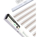 Troldtekt LED Skinnesæt 6x60 cm - CCT, Planforsænket, Akustilight inkl. fjernbetjening