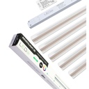 Troldtekt LED Skinnesæt 5x90 cm - CCT, Planforsænket, Akustilight inkl. fjernbetjening, ledninger og driver - 27W, 24V, 2700lm, RA93, 5 års producentgaranti