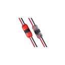Kabelsamler - Sort, IP40, 2-ledet, til løse ledninger, 12V-24V
