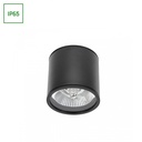 CHLOE AR111 GU10 IP65 Rund Sort - Vandtæt 230V LED Spotlampe med IP65-rating