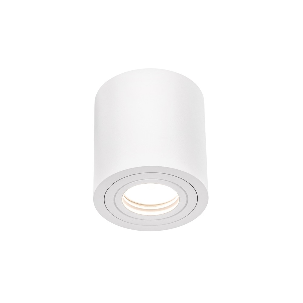 CHLOE GU10 IP65 rund hvid - Vandtæt udendørs LED-spot til 230V installation