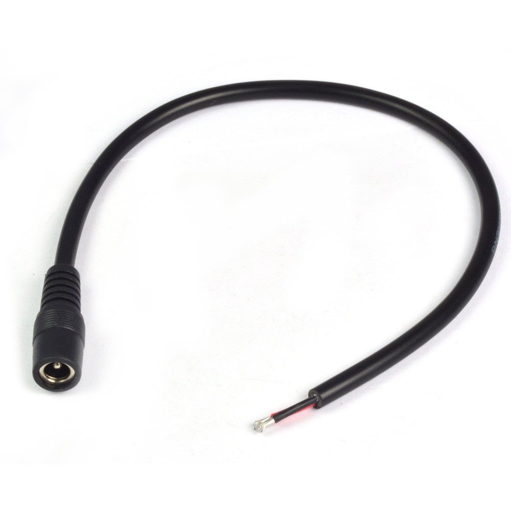 DC Strømstik - 5V-48V, sort