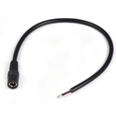 DC Strømstik - 5V-48V, sort