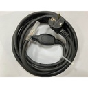 LED strip (Type Q) - 5m, 230V, IP67 vandtæt - Inkl. endeprop