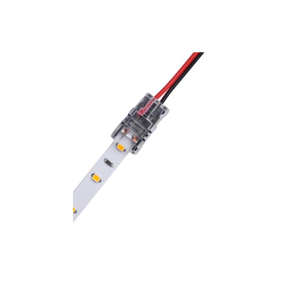 LED strip til løse ledninger - 8mm, enkeltfarvet, IP20, 5V-24V