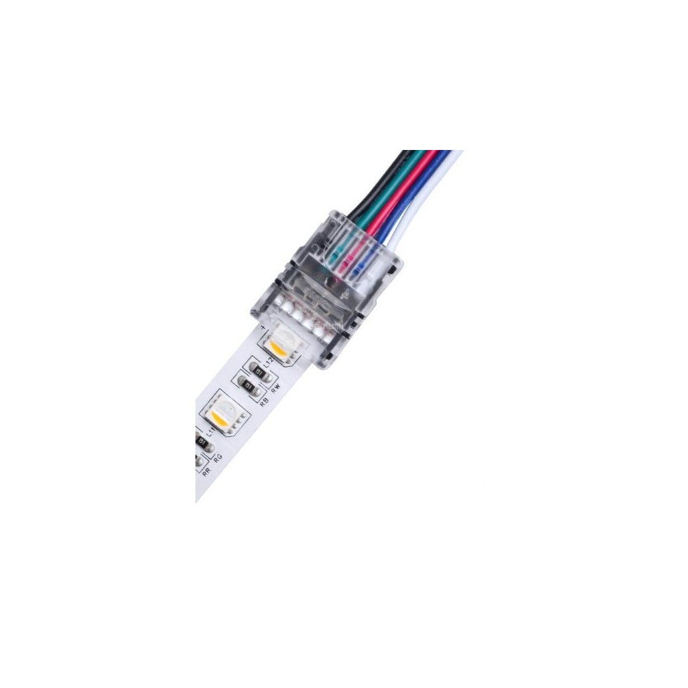 LED strip til løse ledninger - 12mm, RGB+W, IP20, 5V-24V