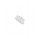 Endestykker til PVC profil 16x7 - 2 stk, hvid