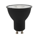 LEDlife LUX6 LED spot - 6W, RA 97, dæmpbar, 230V, GU10, sort
