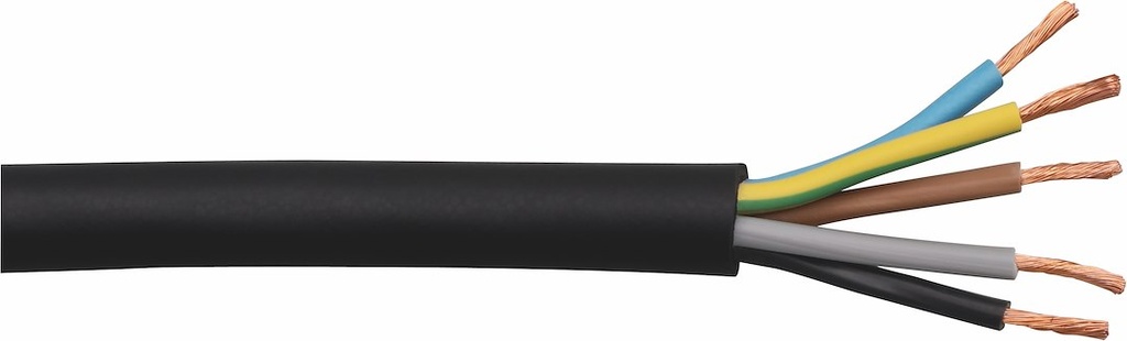 GUMMIKABEL H07RN-F 5G2,5 T500