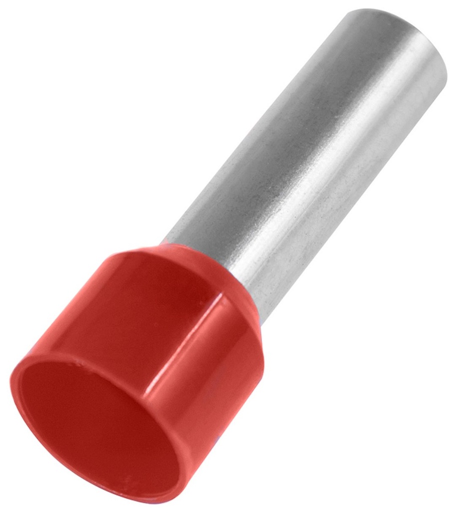 ISOL. TERMINALRØR RØD, 1,5mm2