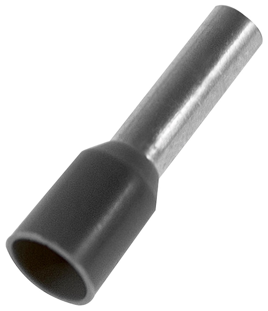 ISOL. TERMINALRØR GRÅ, 4,0mm2