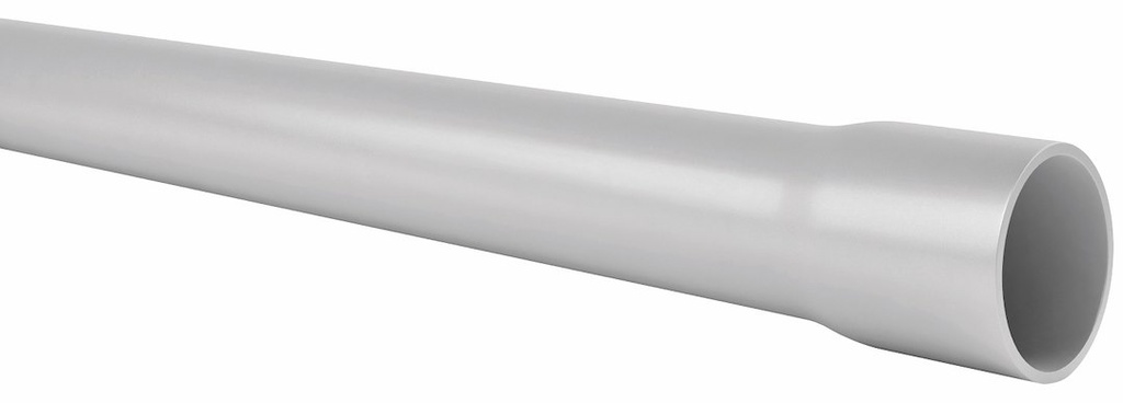 PLASTRØR MED MUFFE 20MM 3M