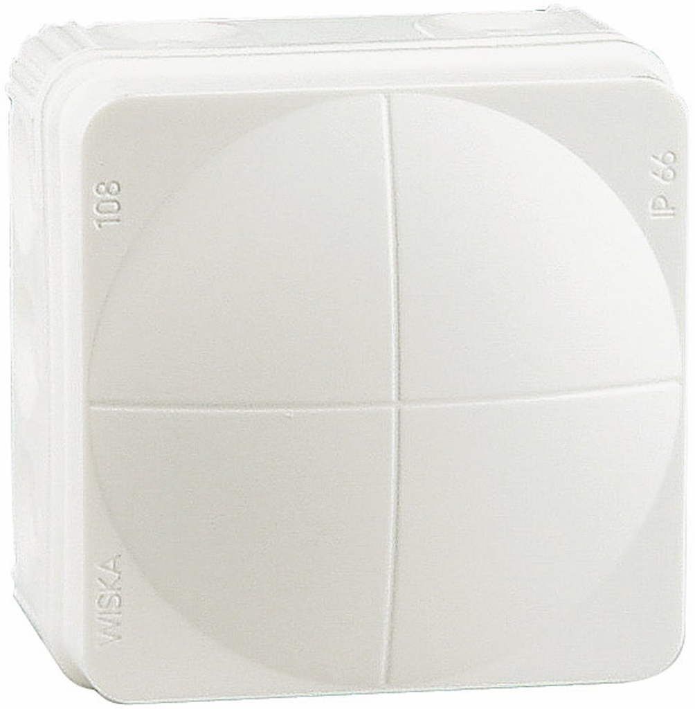 COMBIDÅSE 76X76X51 HVID IP 66