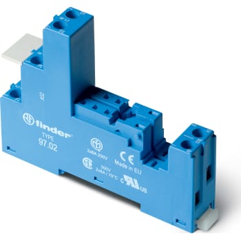 SOKKEL TIL RELÆ 46.52 U.BØJLE