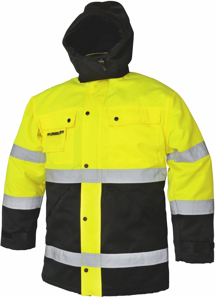 REFLEXPARKAS KL.3 GUL XXL