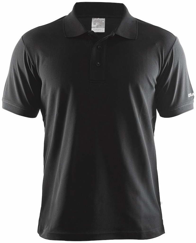 CRAFT CLASSIC PIKÉ SVART XL