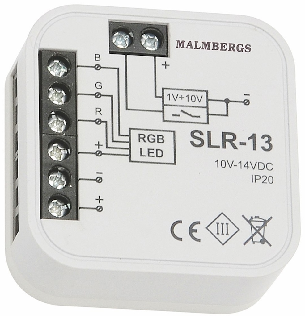 RGB CONTROLLER 1-10V TRÅD