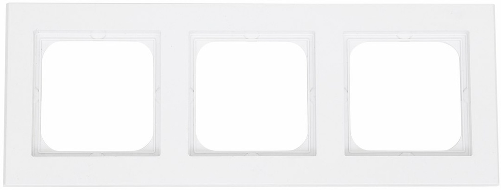 OPTIMA KOMB.RAMME 3-M HVID