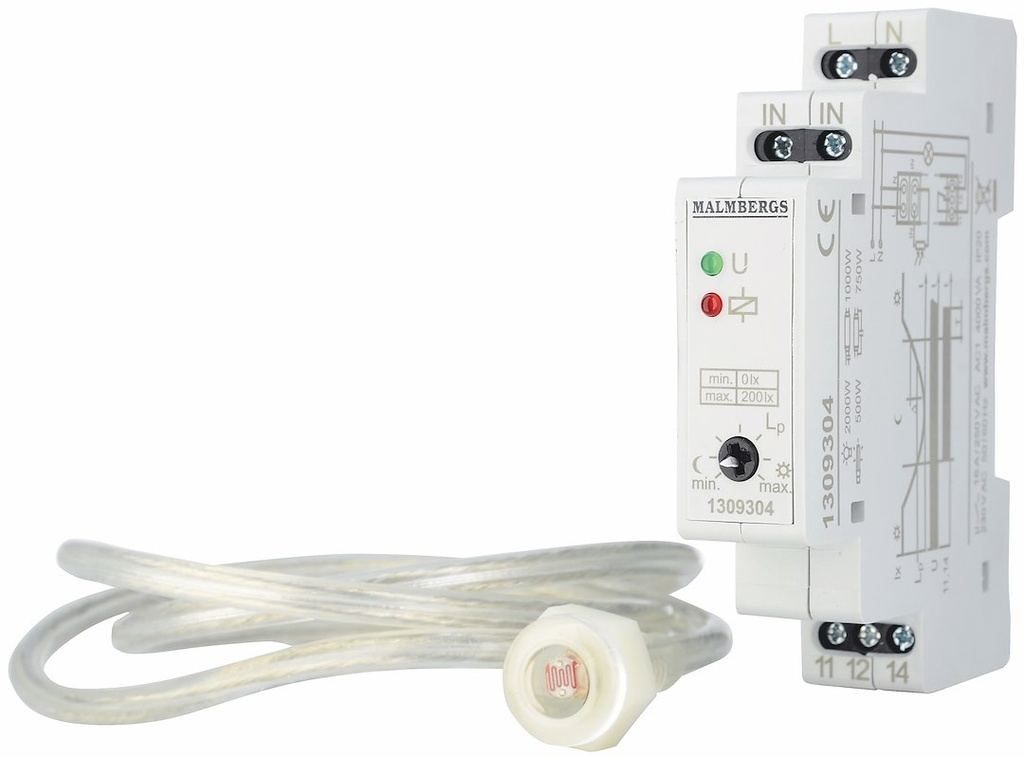 SKUMRINGSRELÆ INF. SENSOR