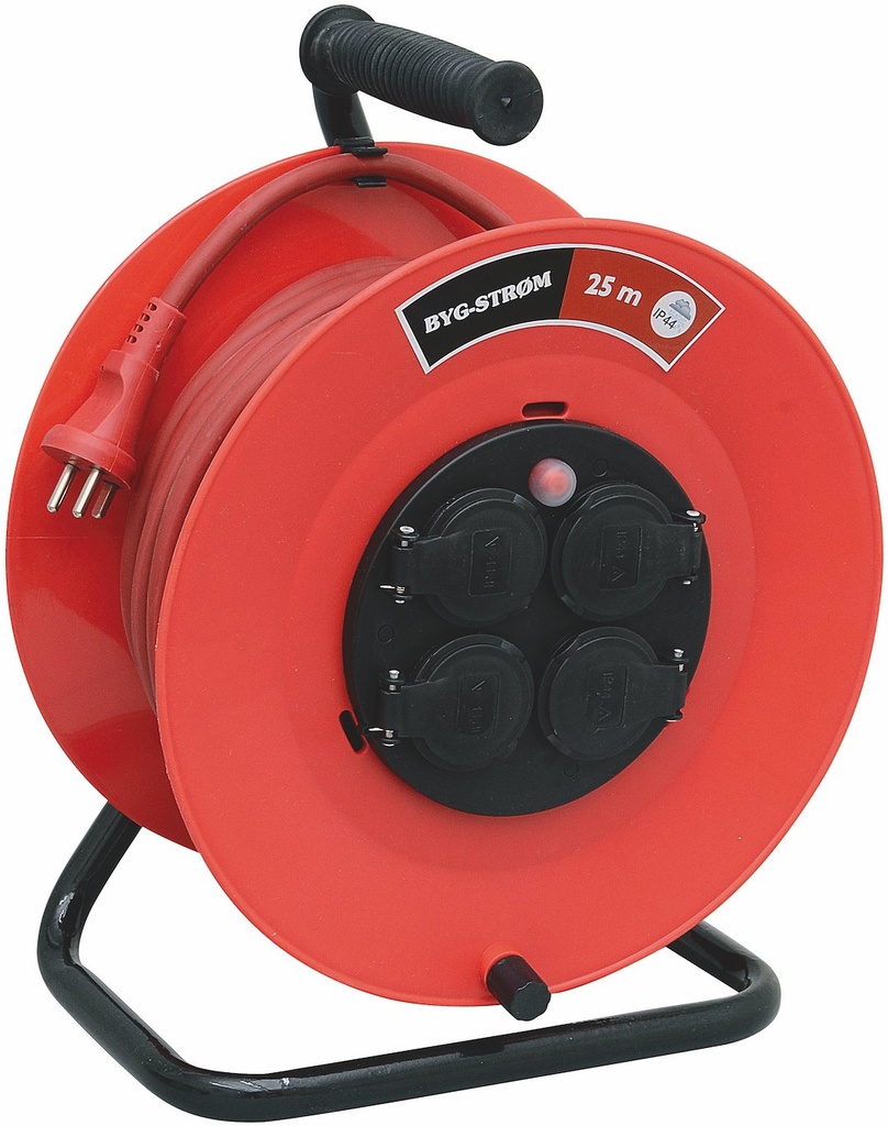 KABELTROMLE 25M 3G1,5 IP44 DK