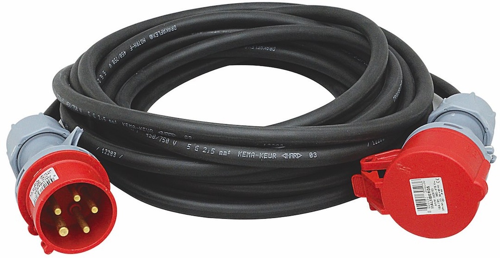 FORLÆNGERK. 3-F 16A 20M 5G2,5