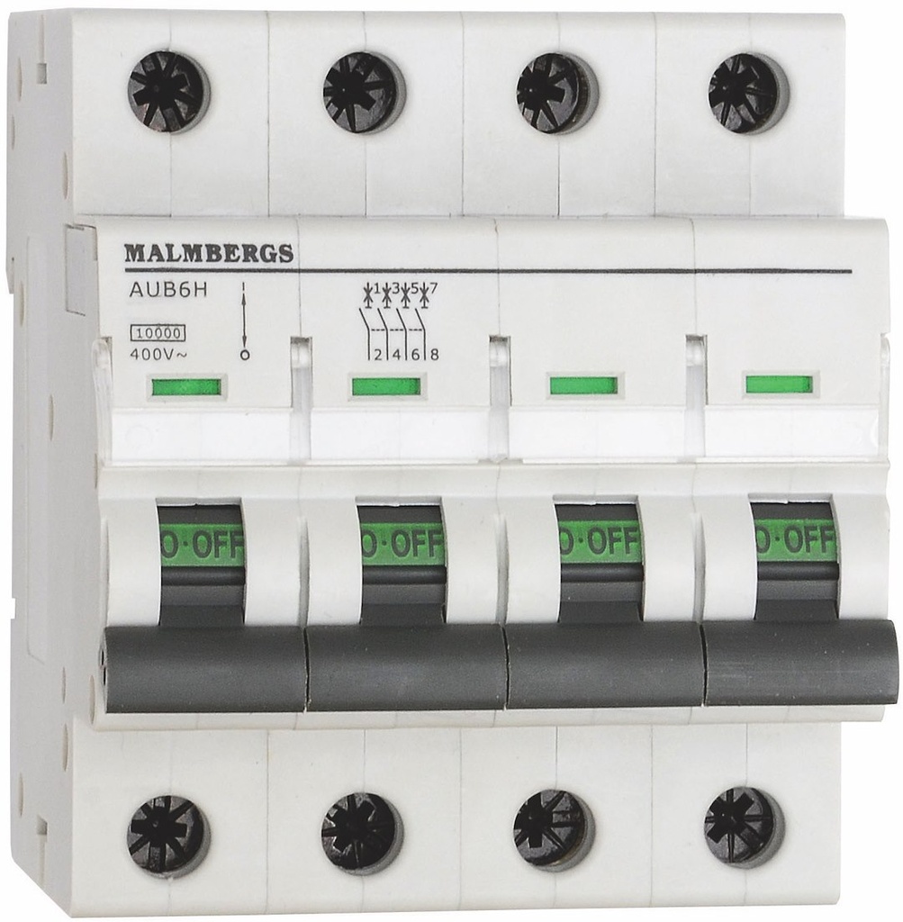 AUTOMATSIKRING 25A 4P C 10kA