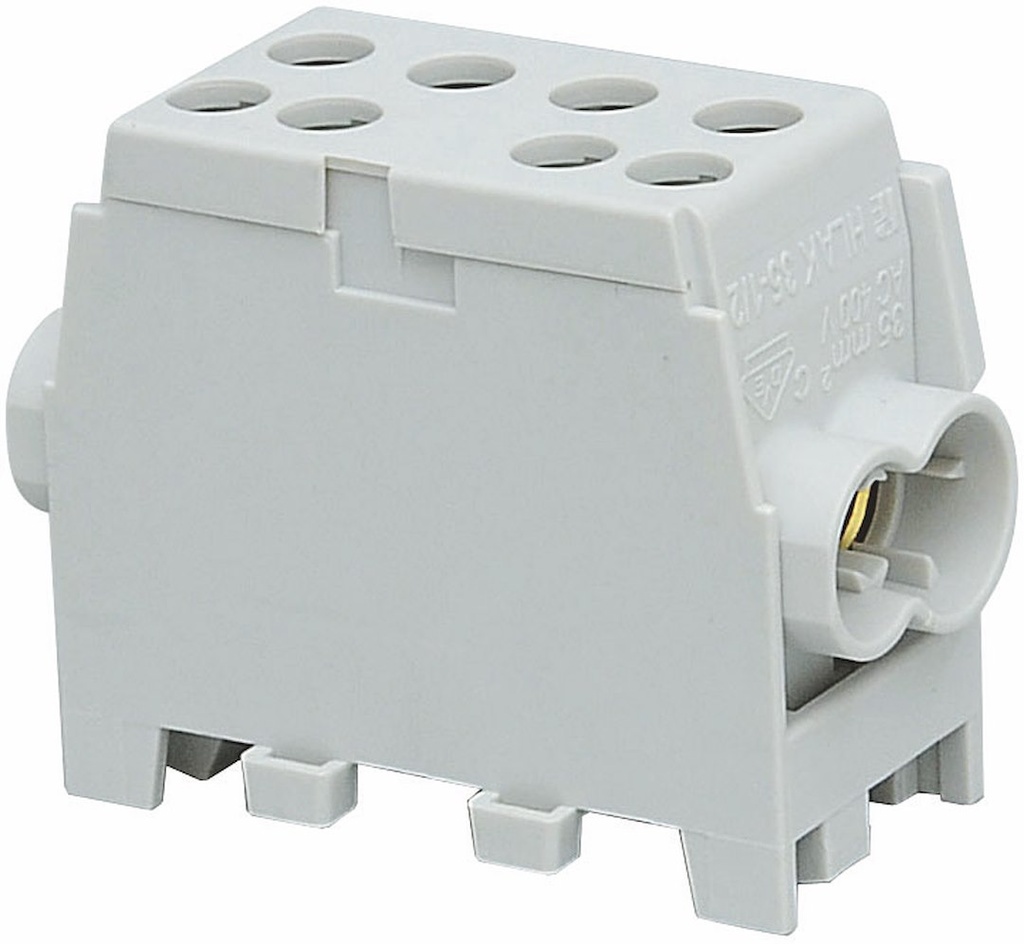 AVGR KLEMME 2X35+2X25MM² GRÅ