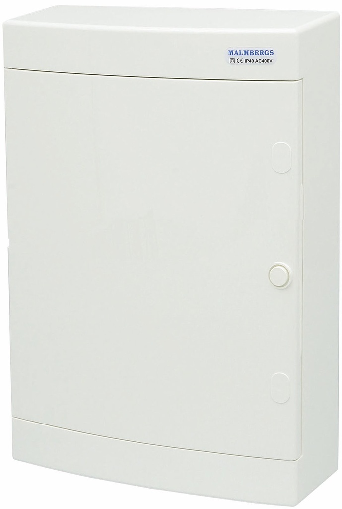 GRUPPETAVLE 3X18MOD IP40 HVIT