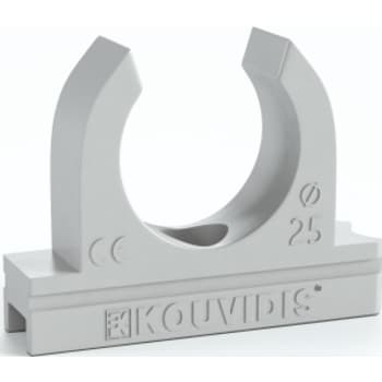 Rørholder 20 mm, grå