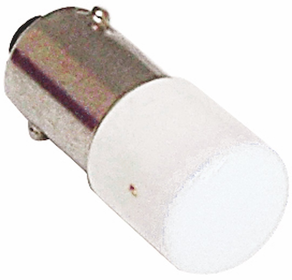 LEDLAMPE Ba9s 230V HVIT