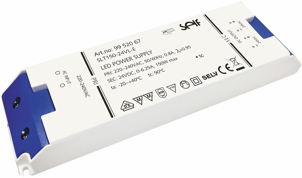 LED DRIVER 24VDC 150W
