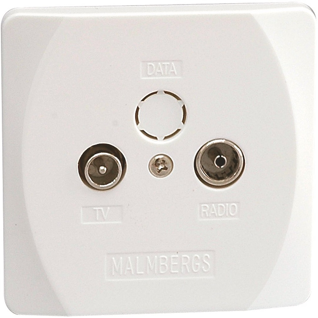ANTENNEUDTAG INVEDIGT HVID