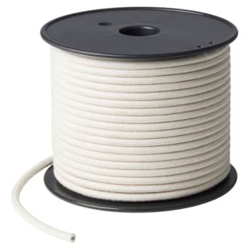 Stofledning 50 meter, på rulle 2x0,75 mm², 70°, hør
