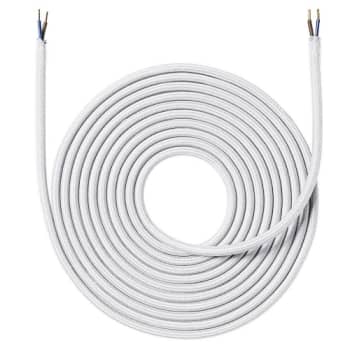 Stofledning 4 meter, Hvid