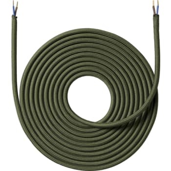 Stofledning 4 meter, Kaki Grøn