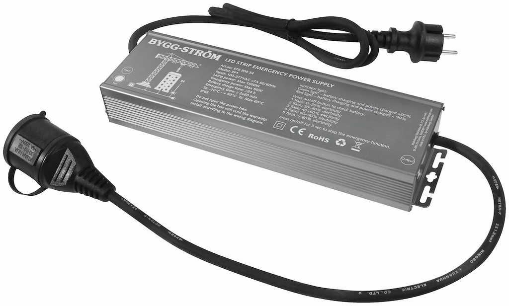 BACK UP BATTERI 2x1H LED