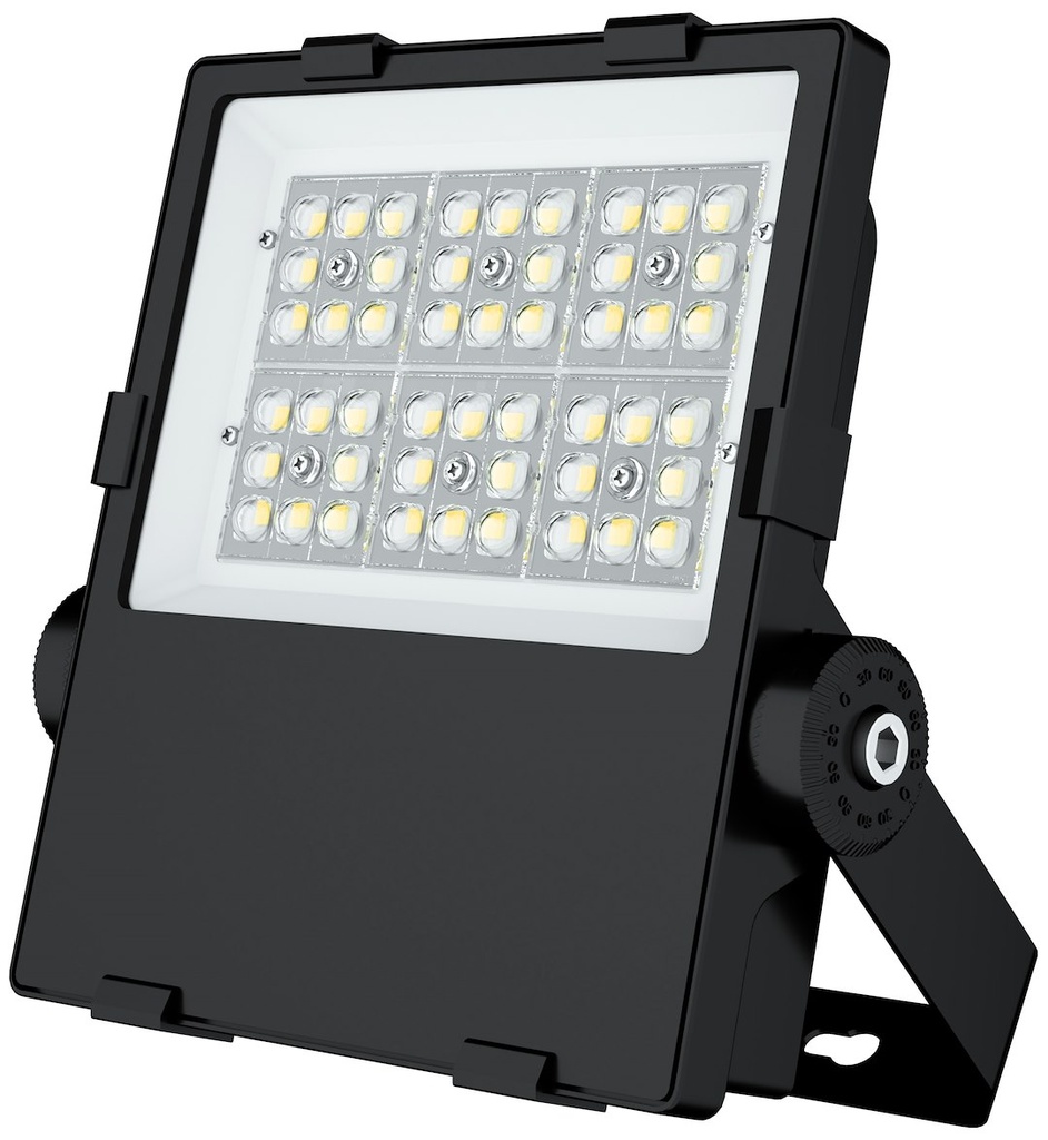 AREAL LYSK. 100W 4000K ASYM.