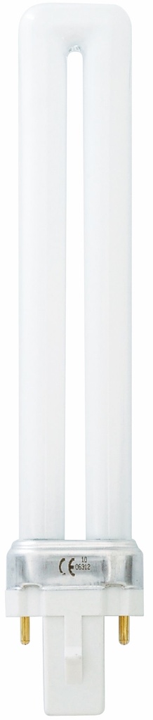 KOMPAKTLYSRØR 9W G23 2-STIFT