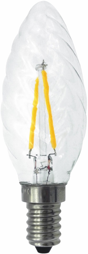 KERTE/TWIST 2W 2100K E14
