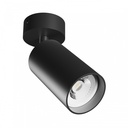 Squalla Variosa GU10 Væglampe - sort, rundt design, uden lyskilde, IP20, 230V